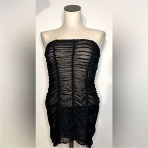 Sheer coverup / black sheer size Medium